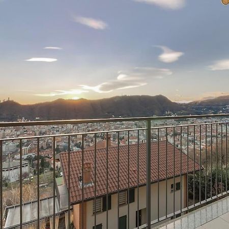 Appartamento Bellavista Con Ac E Posto Auto A Brunate Como Exteriör bild